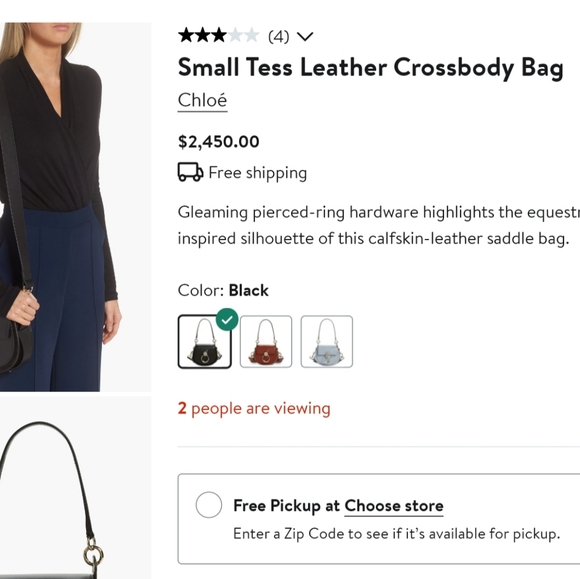 Chloe small tess bag - Picture 3 of 3